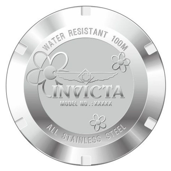 Invicta Pro Diver Women's Gold-Tone Dial Quartz Watch 12508