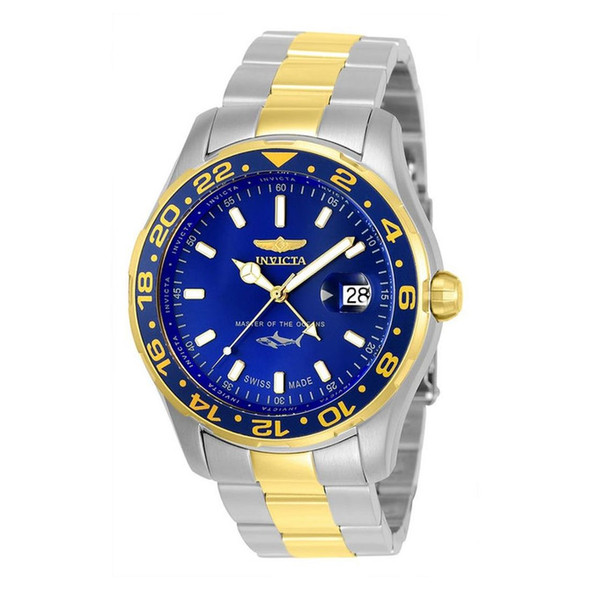 Invicta Pro Diver Master of the Oceans Men's Blue Dial Quartz Watch 25826