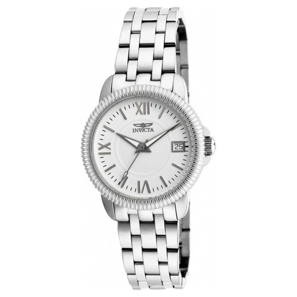 Invicta Specialty Women's White Dial Quartz Watch 18068