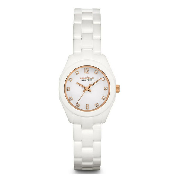 Bulova Caravelle Women's White Dial Quartz Watch 45L159