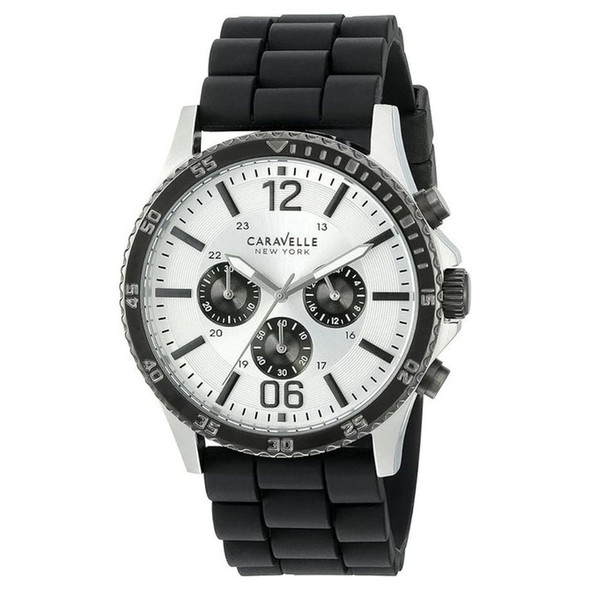 Bulova Caravelle Men's White Dial Quartz Watch 45A126