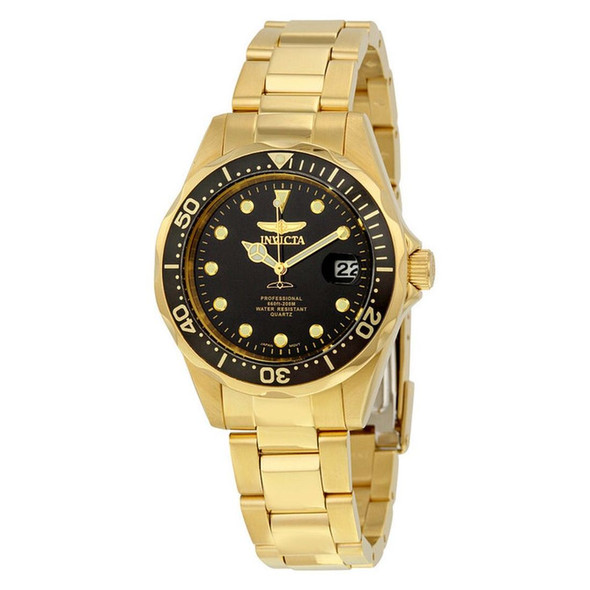 Invicta Pro Diver Men's Black Dial Quartz Watch 17051
