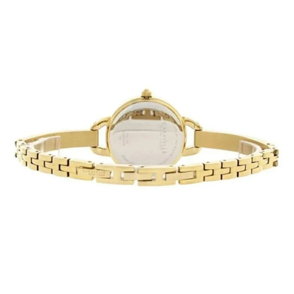 Bulova Caravelle Women's Gold-Tone Dial Quartz Watch 44L129