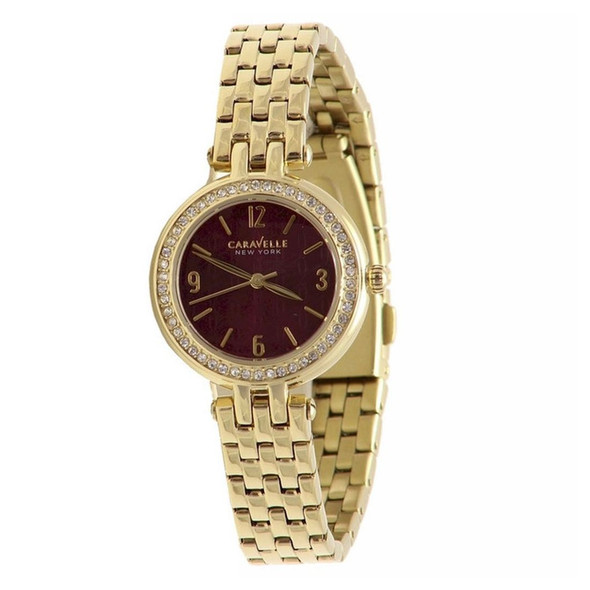 Bulova Caravelle Women's Purple Dial Quartz Watch 44L174