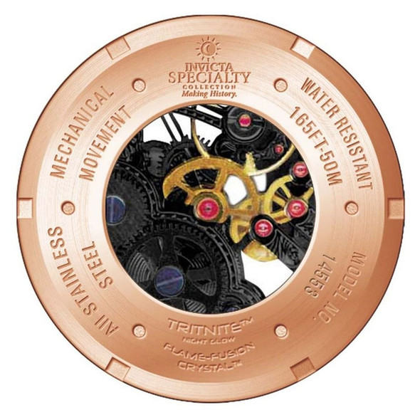 Invicta Specialty Men's Black Dial Hand Wind Watch 14553