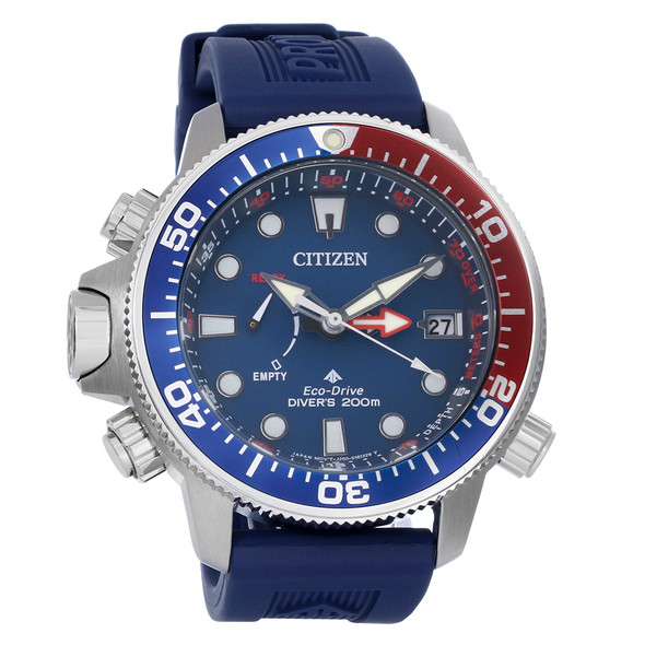 Citizen Eco Drive Men's Promaster Aqualand Power Reserve Diver Watch BN2038-01L