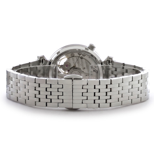 Bulova Regatta Women's Stainless Steel Diamond Dial Automatic Watch 96P222