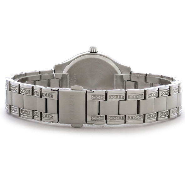 Citizen Eco-Drive Silhouette Women's Stainless Steel Crystal Watch FE1230-51X