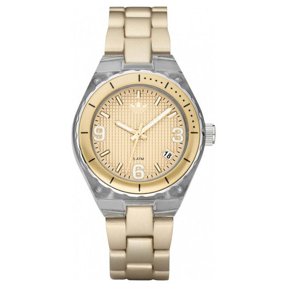 Adidas Cambridge Unisex Gold Dial Quartz Watch ADH2537