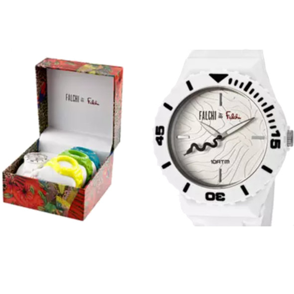 Falchi by Falchi Women's White Dial Quartz Watch 101788
