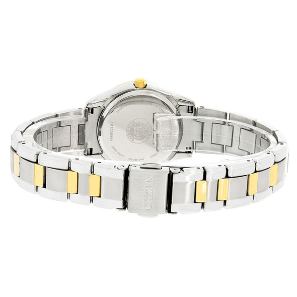 Citizen Eco-Drive Women's Regent Diamond Mop Dial 2Tone Watch EW1824-57D