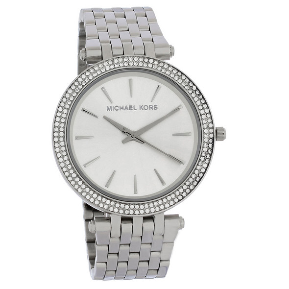 Michael Kors Darci Women's Crystal Stainless Steel Quartz Watch MK3190