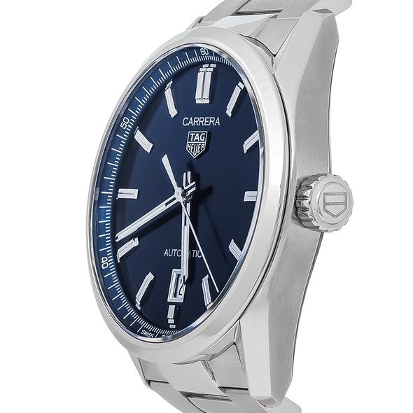 Tag Heuer Carrera Men's Blue Dial Swiss Automatic Watch WBN2112.BA0639