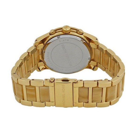 Michael Kors Runway Chronograph Women's Gold Dial Quartz Watch MK5660
