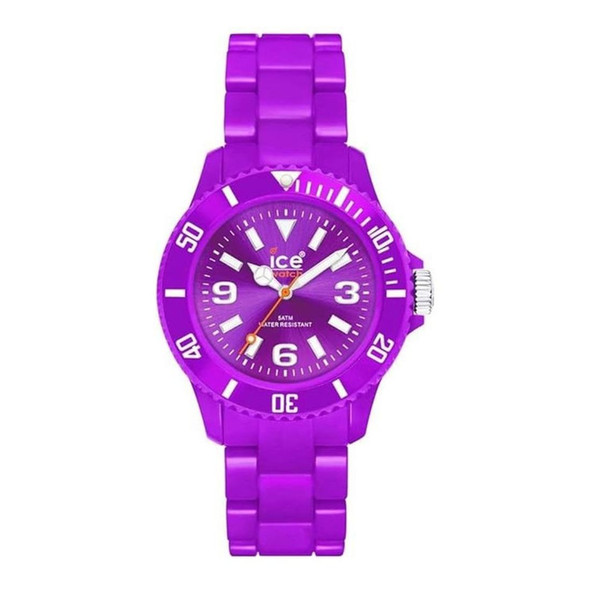 Ice Watch Classic Solid Big Purple Unisex Purple Dial Quartz Watch CS.PE.B.P.10