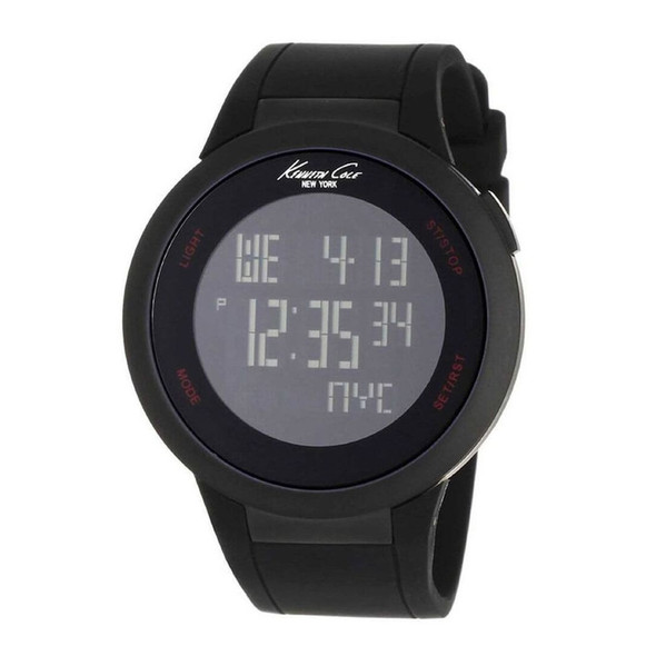 Kenneth Cole Chronograph Unisex Black Dial Quartz Watch KC1640