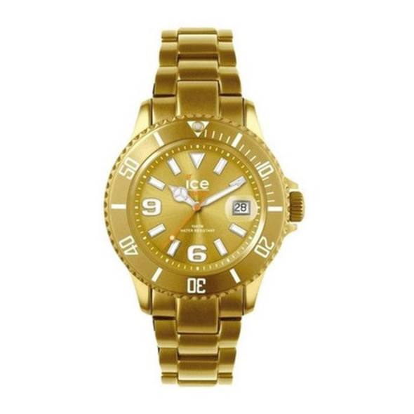 Ice Watch ICE Alu Unisex Gold Dial Quartz Watch AL.GD.U.A.12