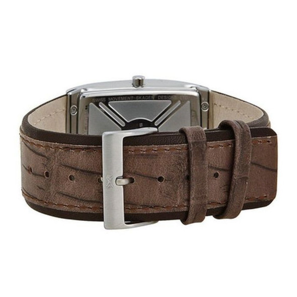 Skagen Black Label Men's Silver Dial Quartz Watch 984LSLD