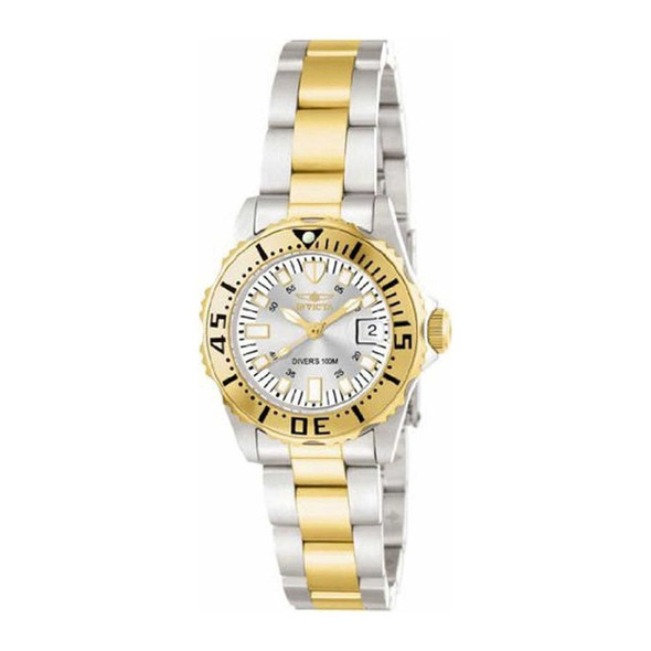 Invicta Pro Diver Women's Silver Dial Quartz Watch 14371