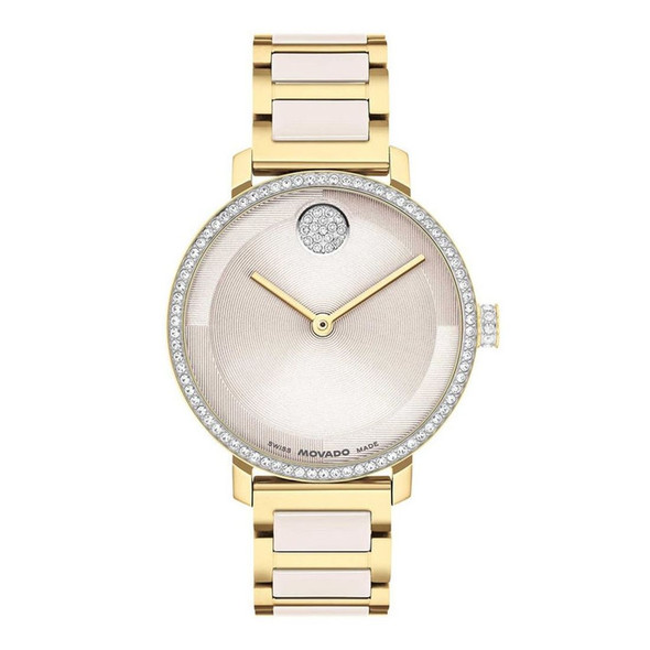 Movado BOLD Evolution 2.0 Women's Brown Dial Quartz Watch 3601301