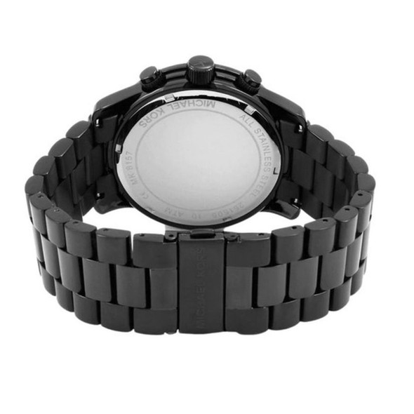 Michael Kors Runway Chronograph Men's Black Dial Quartz Watch MK8157