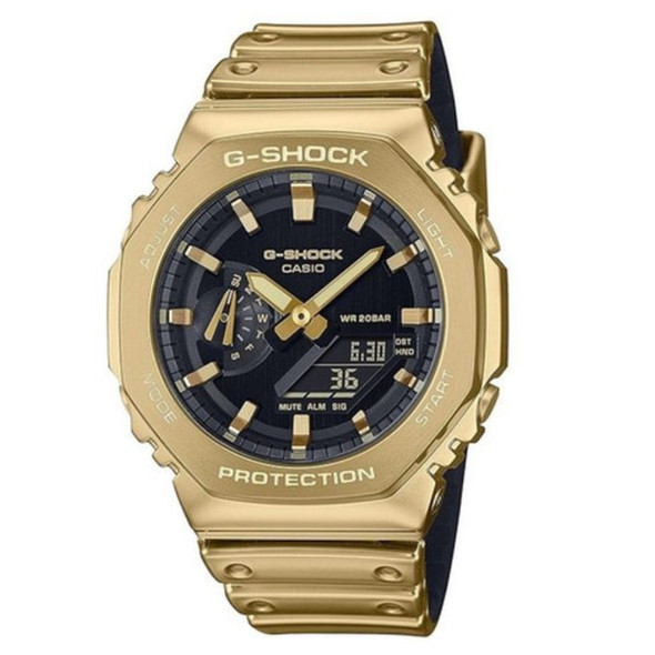 Casio G-shock Men's Black Dial Quartz Watch GM2100YMG-9A