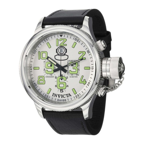 Invicta Russian Diver Chronograph Men's White Dial Quartz Watch 7001