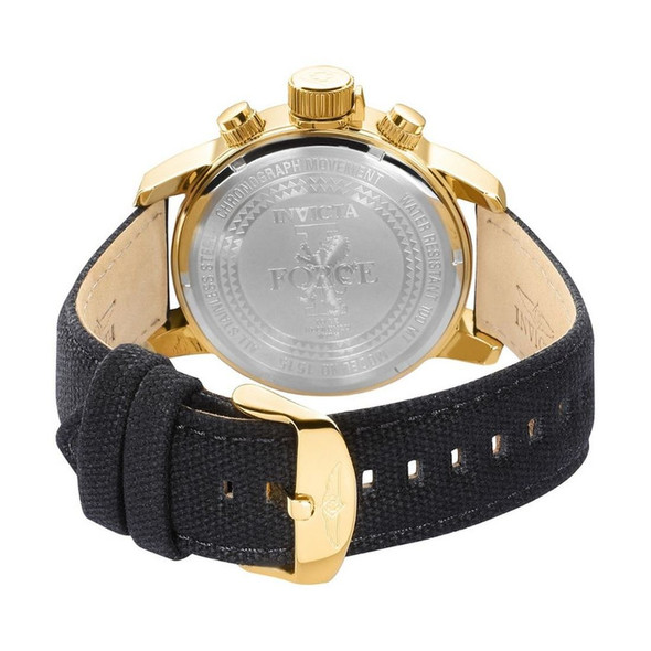 Invicta I-Force Lefty Chronograph Men's Black Dial Quartz Watch 1515