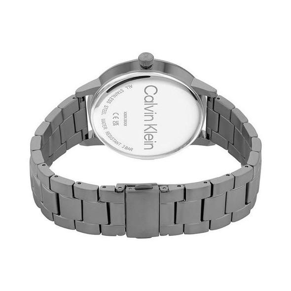 Calvin Klein Linked Chronograph Men's Grey Dial Quartz Watch 25200054