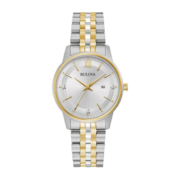 Bulova Classic Women's Silver Dial Quartz Watch 98P197
