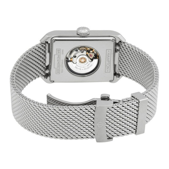 Baume & Mercier Hampton Men's Silver Dial Automatic Watch MOA10672