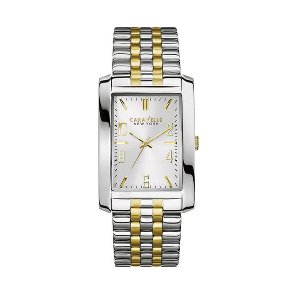 Bulova Caravelle Men's Silver Dial Quartz Watch 45A123