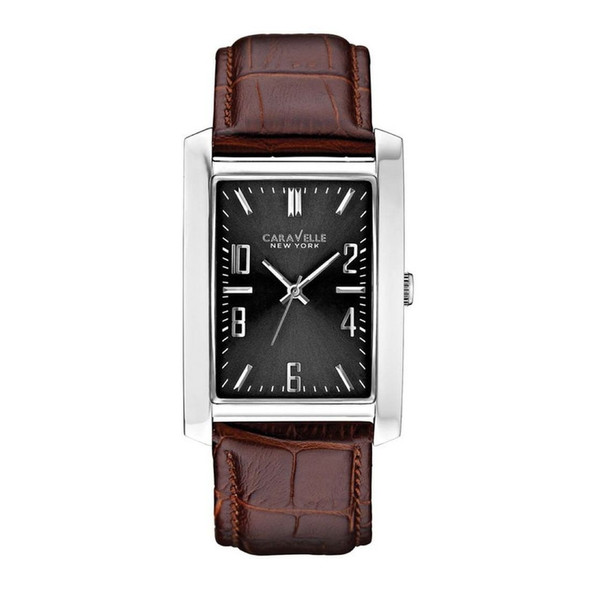 Bulova Caravelle Men's Grey Dial Quartz Watch 43A119