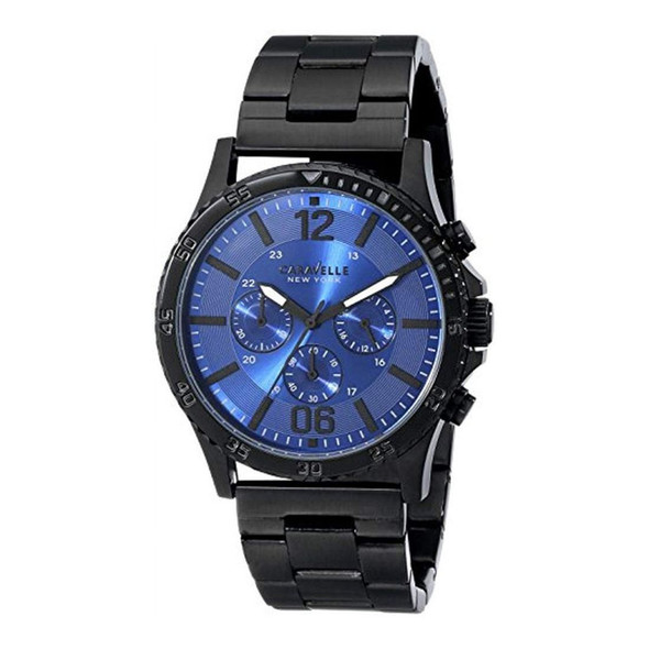 Bulova Caravelle Chronograph Men's Blue Dial Quartz Watch 45A106