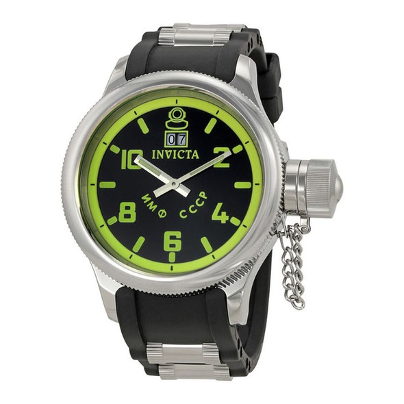 Invicta Russian Diver Men's Black Dial Quartz Watch 4342