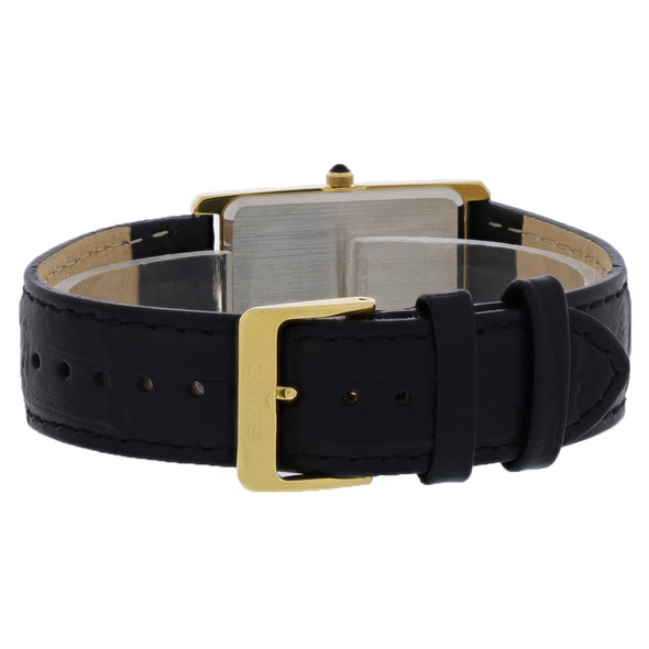 Seiko Essentials Men's Gold Tone Stainless White Dial Quartz Watch SWR052