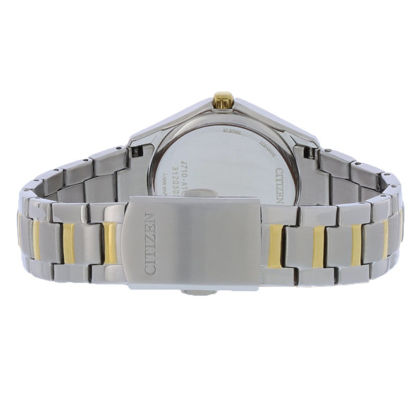 Citizen Eco-Drive Silhouette Two-Tone Stainless Crystal Watch FE1146-71A