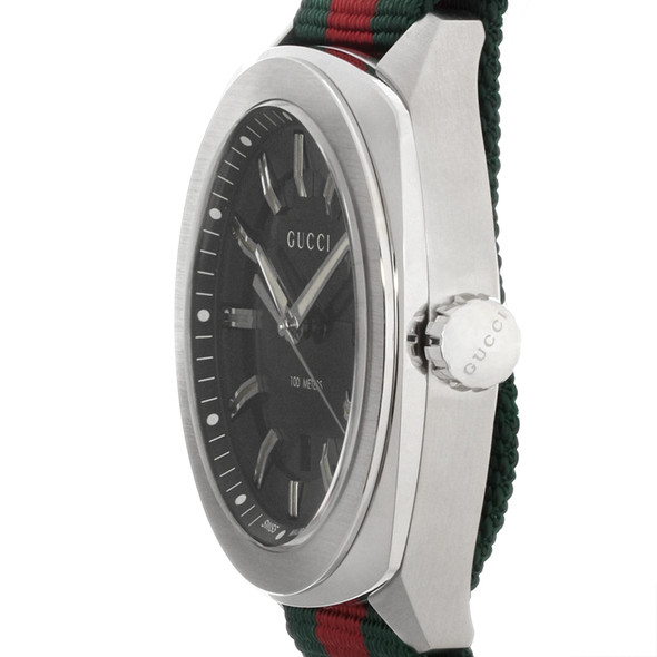 Gucci GG2570 Series Men's Stainless Steel Quartz Watch YA142305