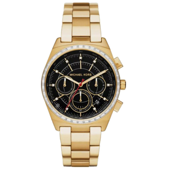 Michael Kors MK6446 Women's Vail Quartz Black Dial Watch