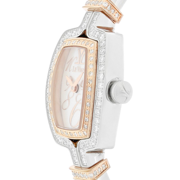 LeVian Cushn Bangle Women's Diamond Swiss Quartz Watch ZELA 35