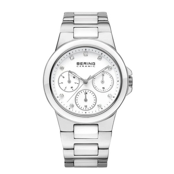Bering Women's Two-Tone Ceramic Quartz Watch 32237-754