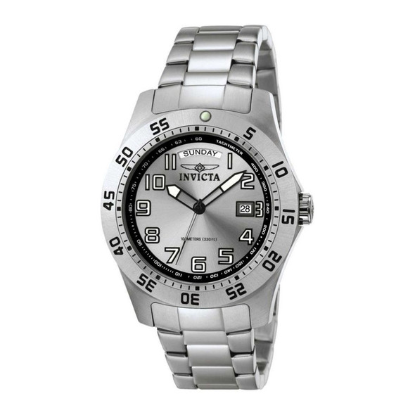 Invicta Specialty Men's Quartz Silver Stainless Steel Watch 5249