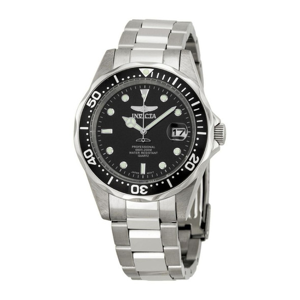 Invicta Pro Diver Men's Quartz Silver Stainless Steel Watch 8932
