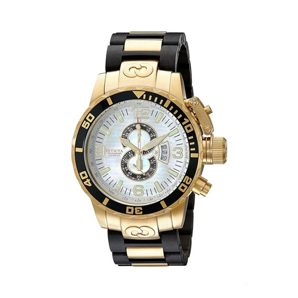 Invicta Corduba Men's Quartz Two-Tone Rubber Watch 4899