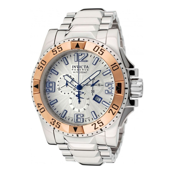 Invicta Reserve Excursion Men's Quartz Silver Stainless Steel Watch 10891