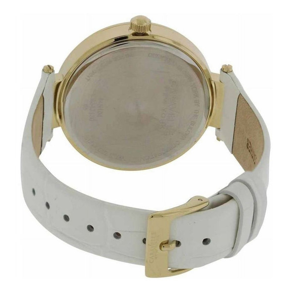 Bulova Caravelle Women's Quartz White Leather Watch 44N104