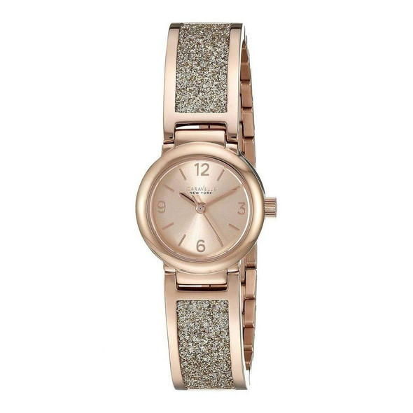 Bulova Caravelle Women's Quartz Rose Gold Stainless Steel Watch 44L165