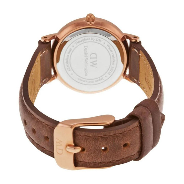 Daniel Wellington Classy Bristol Women's Quartz Brown Leather Watch 0903DW