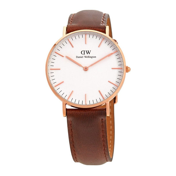 Daniel Wellington Classic Glasgow Women's Quartz Brown Leather Watch DW00100039