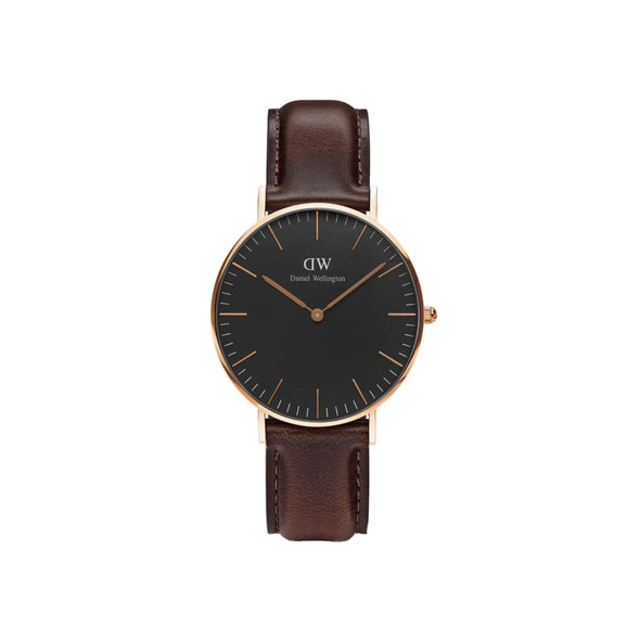 Daniel Wellington Classic Bristol Women's Quartz Brown Leather Watch DW00100137